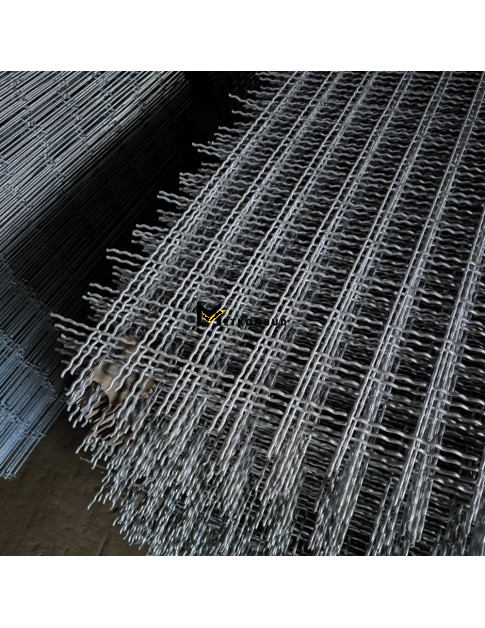 Канілірована сітка складно-рифлена Оцинкована 25х25х2,5 мм Канілірована сітка складно-рифлена Оцинкована 25х25х2,5 мм